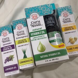 Natural Vitamin E Oil with Lavender and Lemongrass